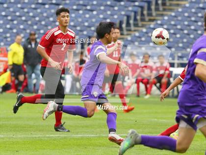 Thumbnail 3 in Hoover vs. St. Augustine (City Championship @ Qualcomm Stadium) photogallery.