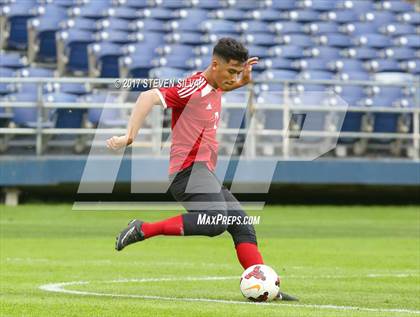 Thumbnail 2 in Hoover vs. St. Augustine (City Championship @ Qualcomm Stadium) photogallery.