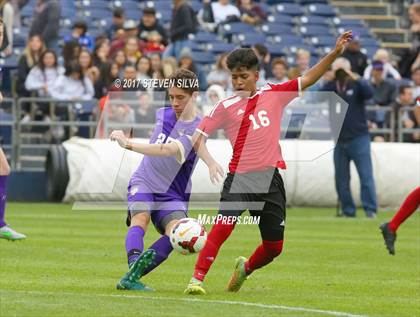 Thumbnail 1 in Hoover vs. St. Augustine (City Championship @ Qualcomm Stadium) photogallery.