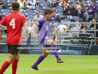 Thumbnail 1 in Hoover vs. St. Augustine (City Championship @ Qualcomm Stadium) photogallery.