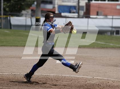 Thumbnail 1 in New Plymouth vs. Orofino (IDHSAA 2A Losers Bracket Round 2) photogallery.