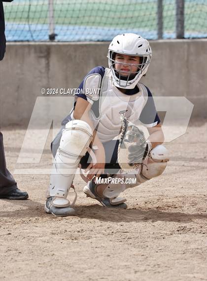 Thumbnail 2 in New Plymouth vs. Orofino (IDHSAA 2A Losers Bracket Round 2) photogallery.