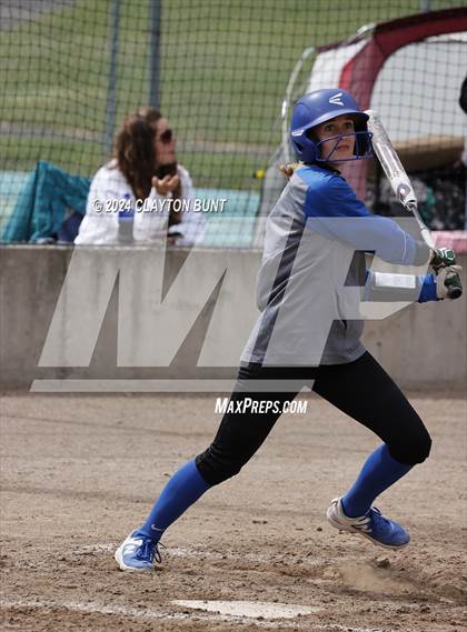 Thumbnail 1 in New Plymouth vs. Orofino (IDHSAA 2A Losers Bracket Round 2) photogallery.