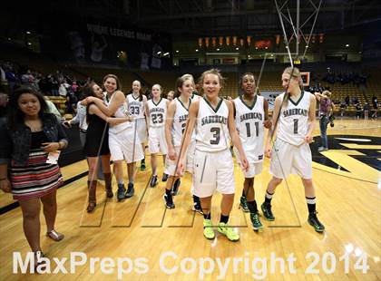 Thumbnail 3 in Fossil Ridge vs. Grandview (CHSAA 5A Semifinal) photogallery.