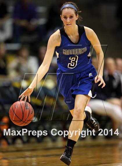 Thumbnail 2 in Fossil Ridge vs. Grandview (CHSAA 5A Semifinal) photogallery.