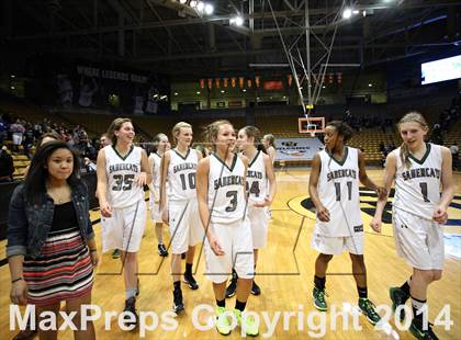 Thumbnail 1 in Fossil Ridge vs. Grandview (CHSAA 5A Semifinal) photogallery.