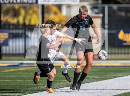 Thumbnail 2 in De La Salle Collegiate @ Forest Hills Northern (MHSAA D2 Final) photogallery.