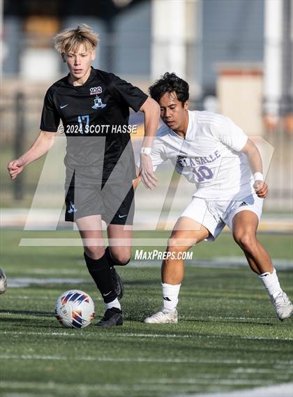 Thumbnail 3 in De La Salle Collegiate @ Forest Hills Northern (MHSAA D2 Final) photogallery.