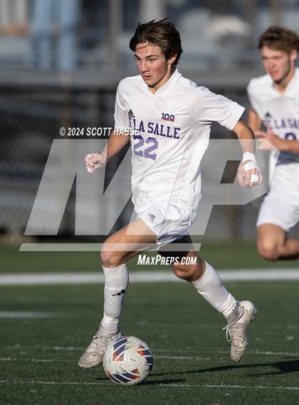 Thumbnail 3 in De La Salle Collegiate @ Forest Hills Northern (MHSAA D2 Final) photogallery.