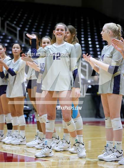 Thumbnail 2 in Keller vs. Ridge Point (UIL Volleyball 6A Semifinals) photogallery.