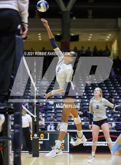 Thumbnail 2 in Keller vs. Ridge Point (UIL Volleyball 6A Semifinals) photogallery.
