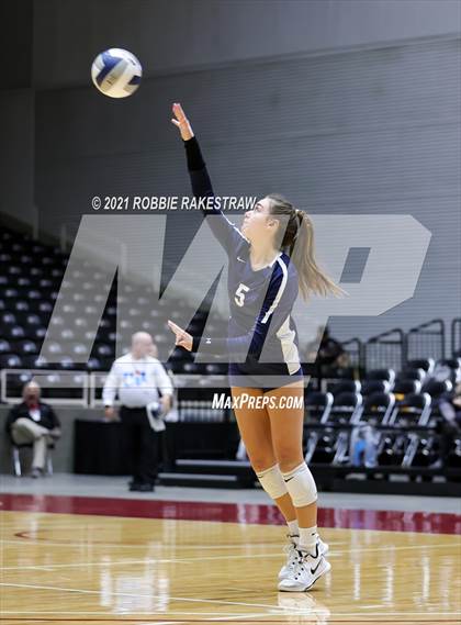 Thumbnail 3 in Keller vs. Ridge Point (UIL Volleyball 6A Semifinals) photogallery.