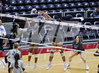Thumbnail 3 in Keller vs. Ridge Point (UIL Volleyball 6A Semifinals) photogallery.