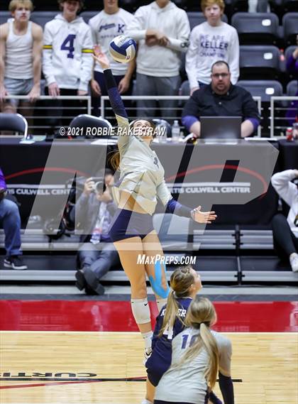 Thumbnail 1 in Keller vs. Ridge Point (UIL Volleyball 6A Semifinals) photogallery.