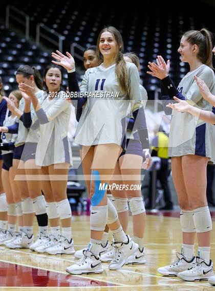 Thumbnail 1 in Keller vs. Ridge Point (UIL Volleyball 6A Semifinals) photogallery.