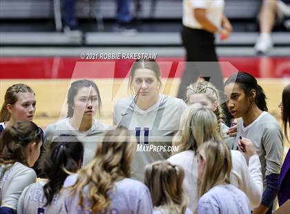 Thumbnail 3 in Keller vs. Ridge Point (UIL Volleyball 6A Semifinals) photogallery.