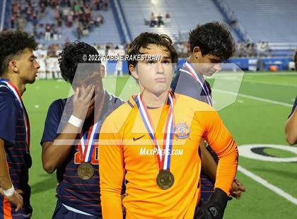 Thumbnail 2 in Seven Lakes vs. Plano (UIL 6A Boys Soccer State Semifinal) photogallery.