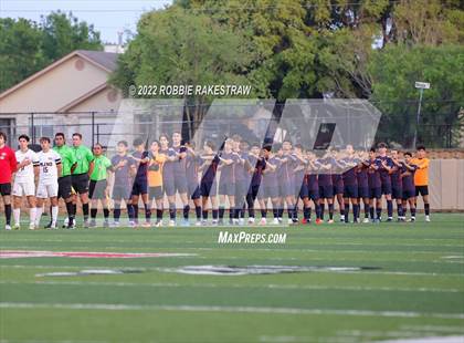 Thumbnail 1 in Seven Lakes vs. Plano (UIL 6A Boys Soccer State Semifinal) photogallery.