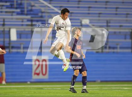 Thumbnail 3 in Seven Lakes vs. Plano (UIL 6A Boys Soccer State Semifinal) photogallery.
