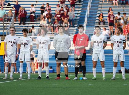 Thumbnail 2 in Seven Lakes vs. Plano (UIL 6A Boys Soccer State Semifinal) photogallery.