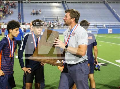 Thumbnail 1 in Seven Lakes vs. Plano (UIL 6A Boys Soccer State Semifinal) photogallery.