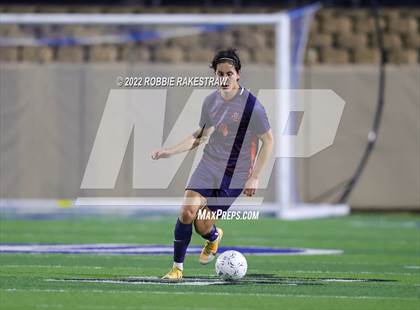 Thumbnail 1 in Seven Lakes vs. Plano (UIL 6A Boys Soccer State Semifinal) photogallery.