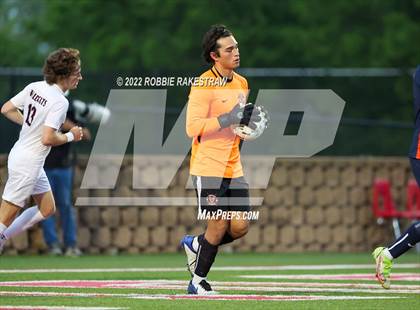 Thumbnail 3 in Seven Lakes vs. Plano (UIL 6A Boys Soccer State Semifinal) photogallery.