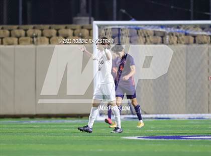 Thumbnail 3 in Seven Lakes vs. Plano (UIL 6A Boys Soccer State Semifinal) photogallery.
