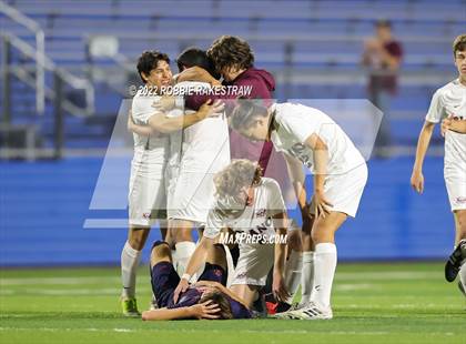 Thumbnail 2 in Seven Lakes vs. Plano (UIL 6A Boys Soccer State Semifinal) photogallery.