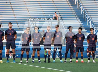 Thumbnail 1 in Seven Lakes vs. Plano (UIL 6A Boys Soccer State Semifinal) photogallery.