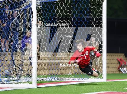 Thumbnail 3 in Seven Lakes vs. Plano (UIL 6A Boys Soccer State Semifinal) photogallery.