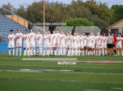Thumbnail 2 in Seven Lakes vs. Plano (UIL 6A Boys Soccer State Semifinal) photogallery.