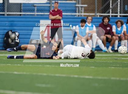 Thumbnail 3 in Seven Lakes vs. Plano (UIL 6A Boys Soccer State Semifinal) photogallery.