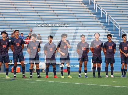 Thumbnail 3 in Seven Lakes vs. Plano (UIL 6A Boys Soccer State Semifinal) photogallery.