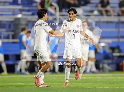 Thumbnail 3 in Seven Lakes vs. Plano (UIL 6A Boys Soccer State Semifinal) photogallery.