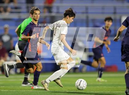 Thumbnail 3 in Seven Lakes vs. Plano (UIL 6A Boys Soccer State Semifinal) photogallery.