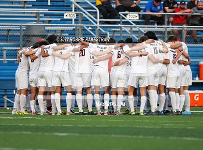 Thumbnail 1 in Seven Lakes vs. Plano (UIL 6A Boys Soccer State Semifinal) photogallery.