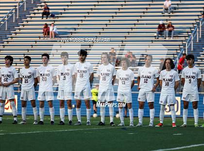 Thumbnail 2 in Seven Lakes vs. Plano (UIL 6A Boys Soccer State Semifinal) photogallery.