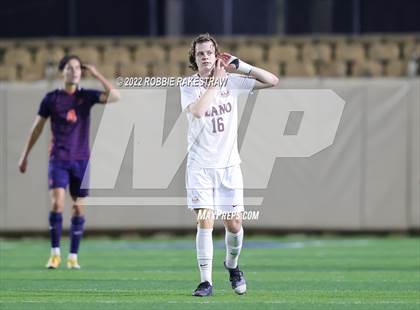 Thumbnail 3 in Seven Lakes vs. Plano (UIL 6A Boys Soccer State Semifinal) photogallery.