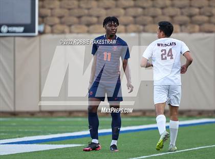 Thumbnail 3 in Seven Lakes vs. Plano (UIL 6A Boys Soccer State Semifinal) photogallery.
