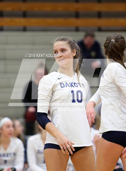 Thumbnail 2 in Dakota vs L'Anse Creuse North (MHSAA District Semifinal) photogallery.