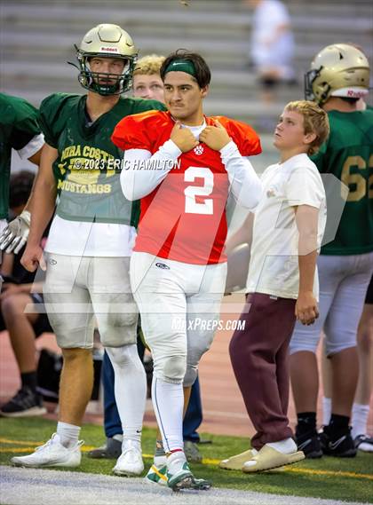 Thumbnail 1 in Loyola@Mira Costa (Scrimmage) photogallery.