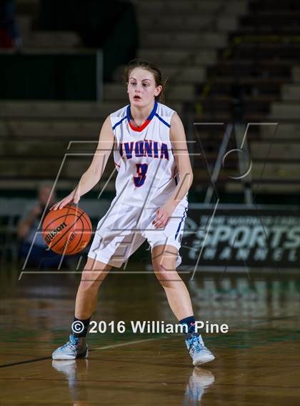 Thumbnail 2 in Livonia vs. Westhill (NYSPHSAA Class B Final) photogallery.