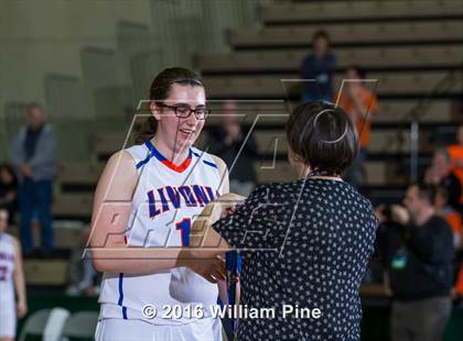 Thumbnail 3 in Livonia vs. Westhill (NYSPHSAA Class B Final) photogallery.