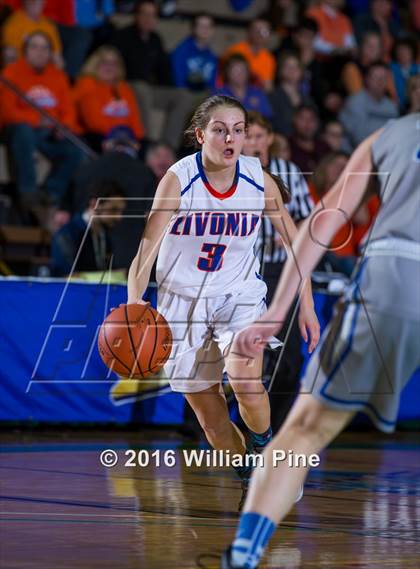 Thumbnail 3 in Livonia vs. Westhill (NYSPHSAA Class B Final) photogallery.