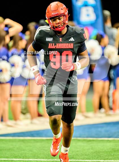 Thumbnail 2 in Navy All-American Bowl photogallery.