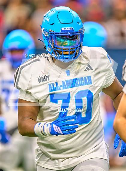 Thumbnail 2 in Navy All-American Bowl photogallery.