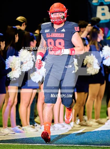 Thumbnail 2 in Navy All-American Bowl photogallery.