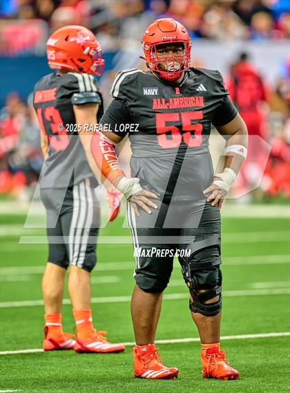Thumbnail 1 in Navy All-American Bowl photogallery.
