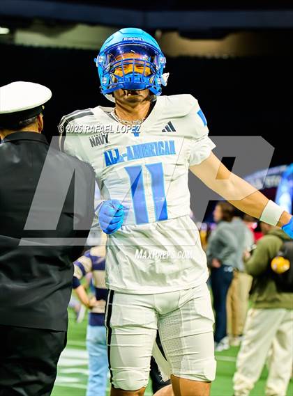 Thumbnail 1 in Navy All-American Bowl photogallery.
